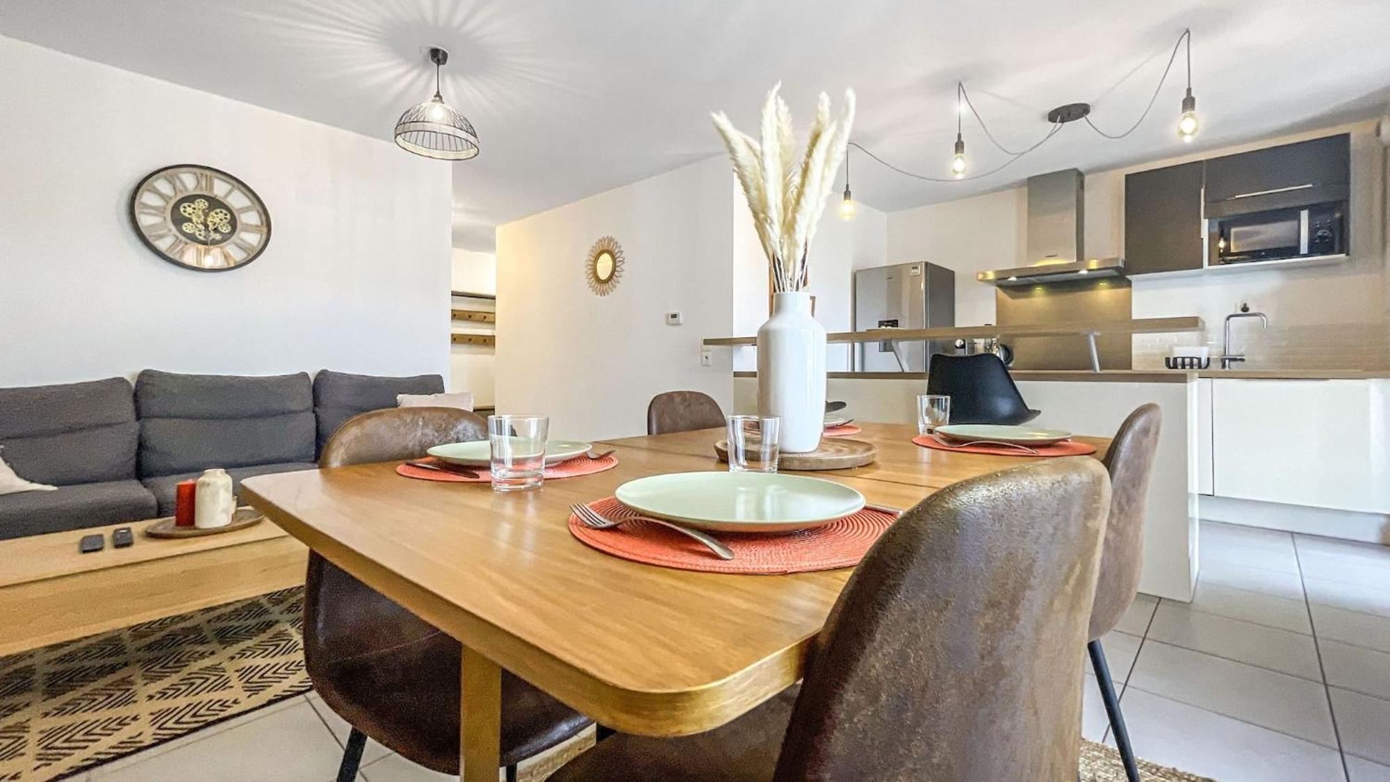 Homey Chloe - New - Parking Gratuit - Balcon Prive - Proche Geneve Annemasse Extérieur photo