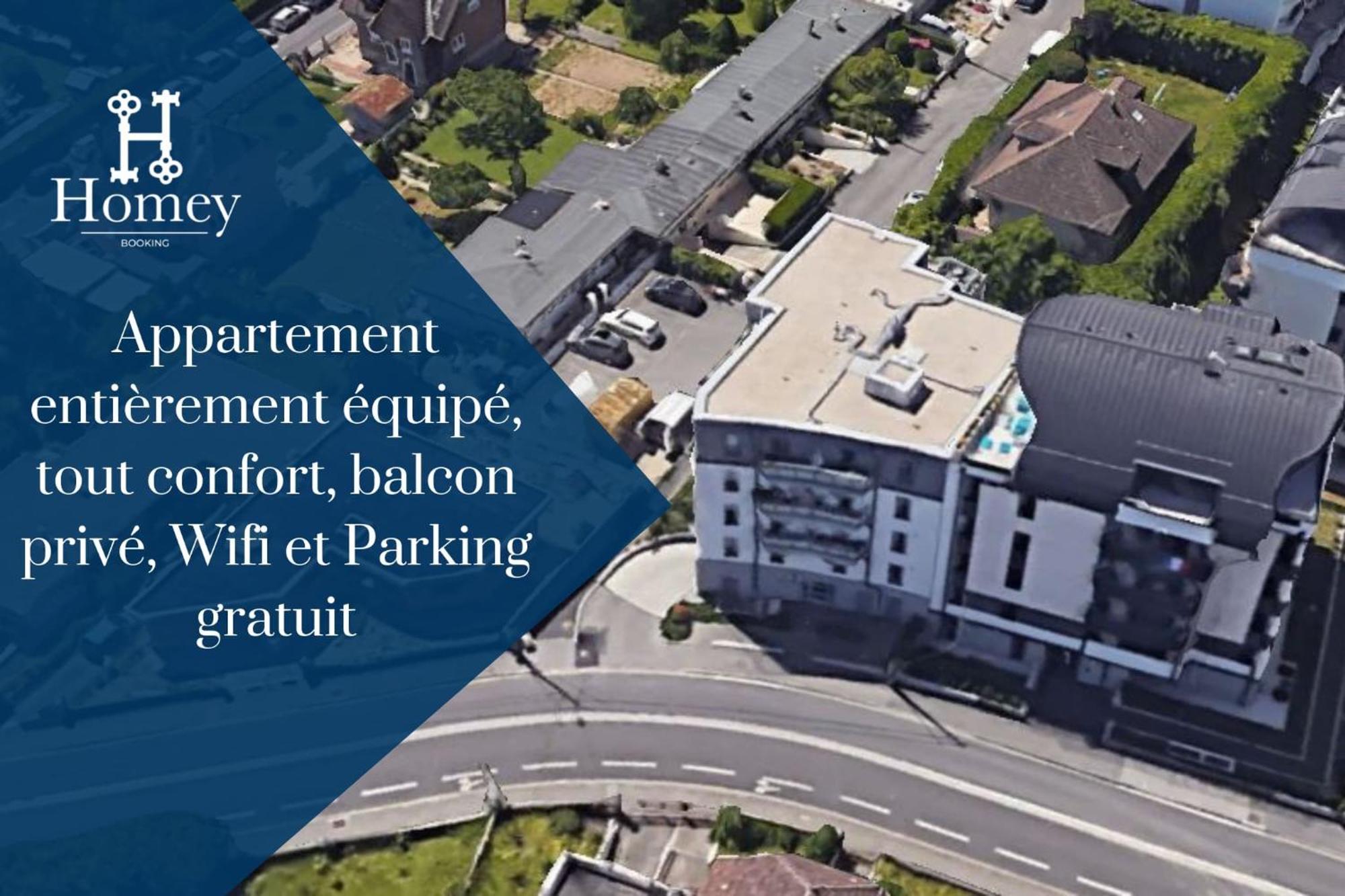 Homey Chloe - New - Parking Gratuit - Balcon Prive - Proche Geneve Annemasse Extérieur photo